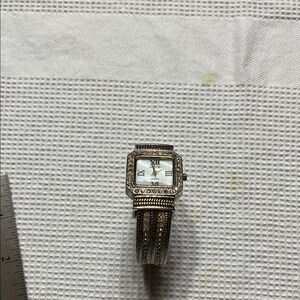 Geneva Silver and Gold Women's Watch